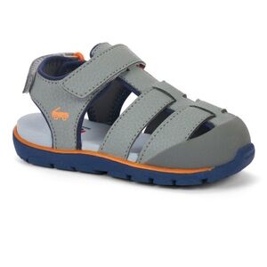 See Kai Run NIB Wilder Sandals - Gray/Navy - 5 Baby/Toddler